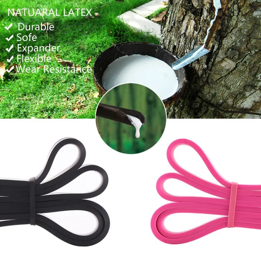 Wholesale latex 5 levels rubber loop resistance band, stretch loop bands, comfortable elastic resistance band