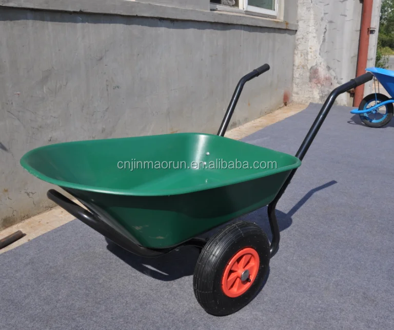 WB6406S 2 wheel metal garden wheelbarrow 100kgs