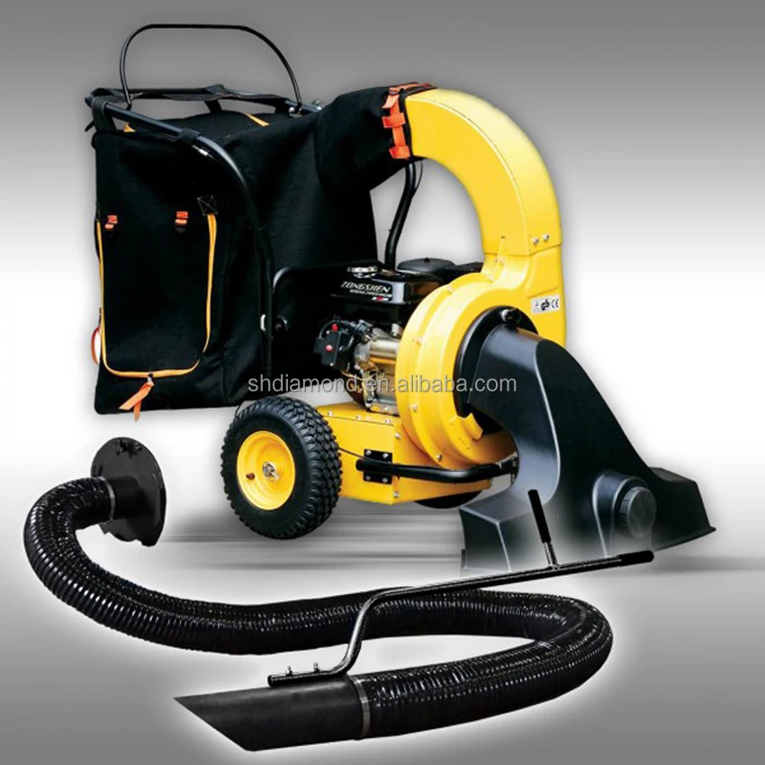 6.5HP self-propelled garden vacuum/universal leaf cleaner/foliage collector/73cm work width leaf Vacuum blower w suction hose CE