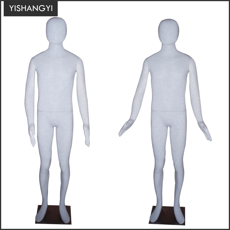 dress form expanding flexible foam male mannequin arms and legs