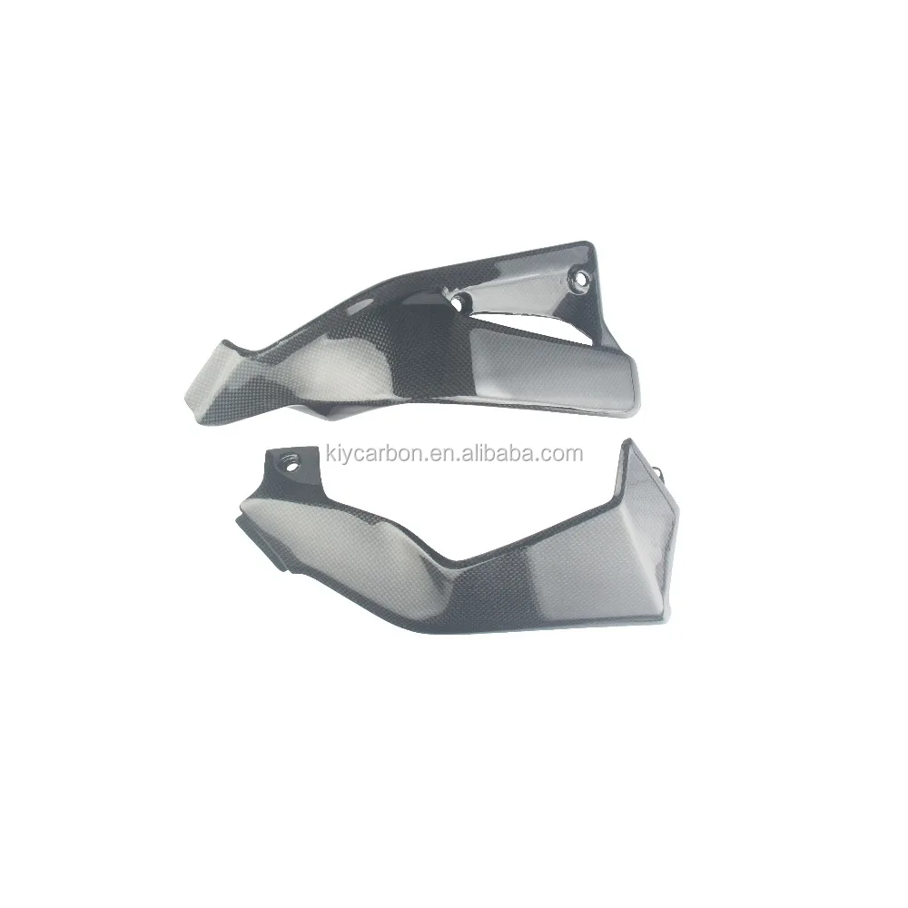 3K саржевая часть из углеродного волокна для мотоцикла, радиатор, средняя Отделка панелей для Ducati Scrambler