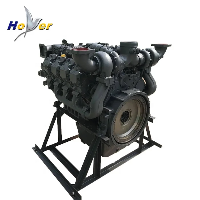 Детали двигателя Deutz BF8M1015C дизельный двигатель 8-цилиндровый 4-ходовой водяное охлаждение для строительных машин