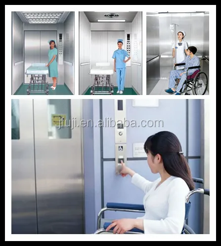 Professional China Lift Manufacturer Fuji factory direct sale Hospital elevator / hospital lift / hospital lift and elevator