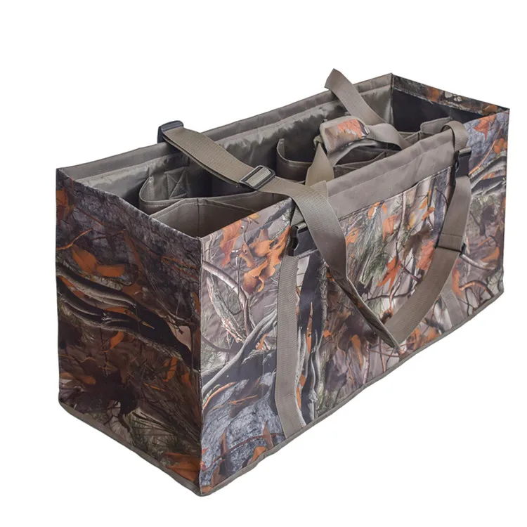 Охотничья камуфляжная сумка с 12 прорезями и ремешком на плечо