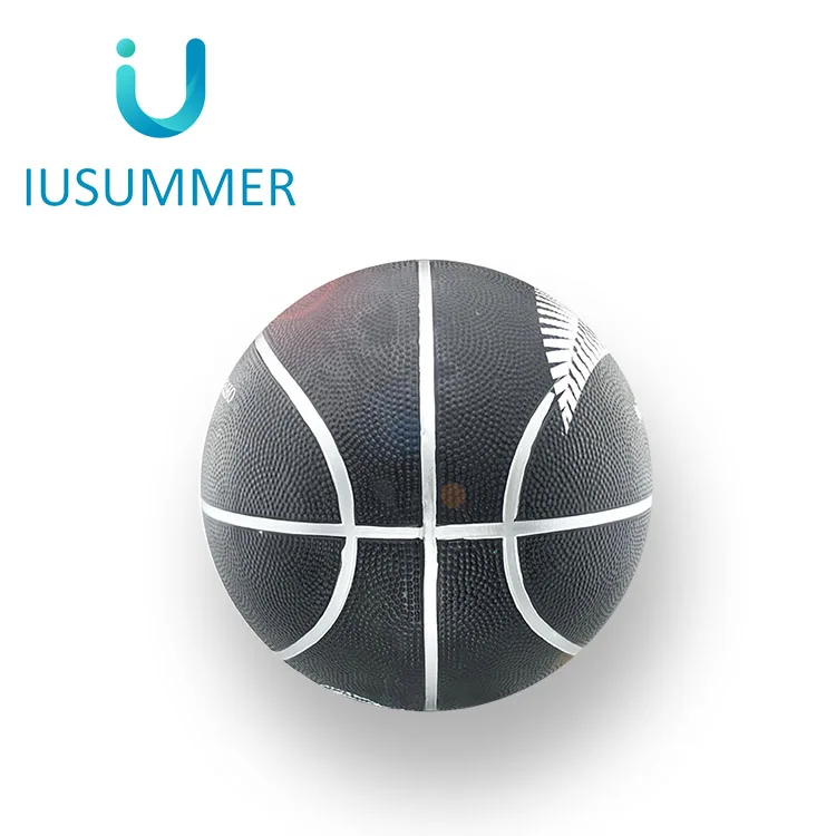 Low Price Rubber Basketball Suitable for Promotion Activities Printed Custom Logos