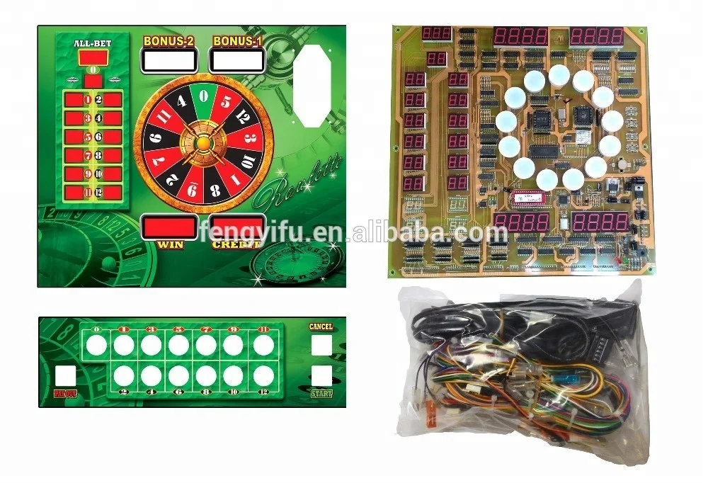 Mini Bergmann Roulette for Game Machine Made in Taiwan Feng Yi Fu