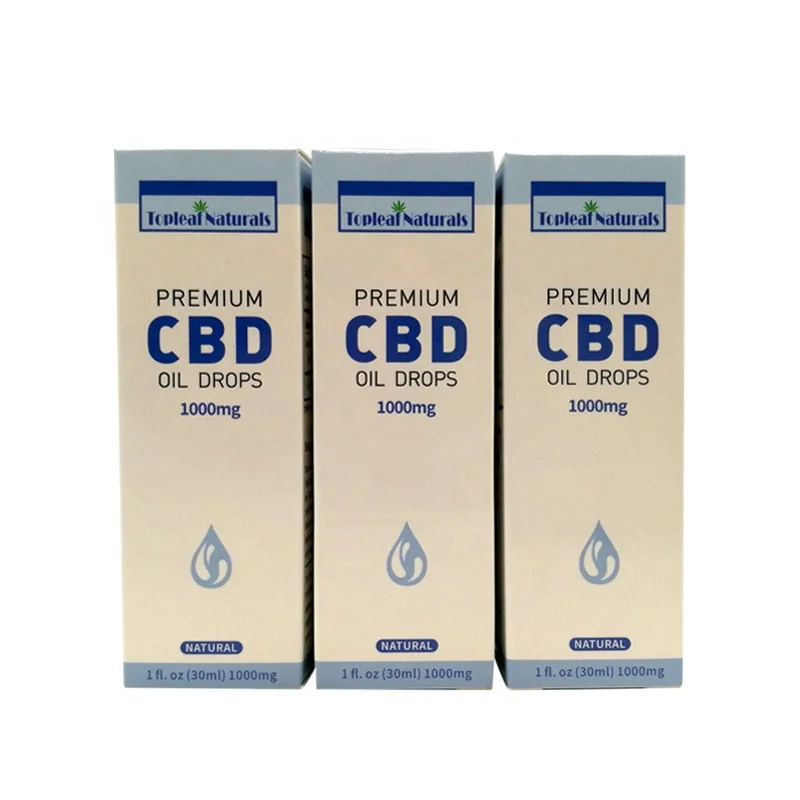 
American warehouse Dropshipping 99% Pure Large Stock CBD isolate oil tincture 