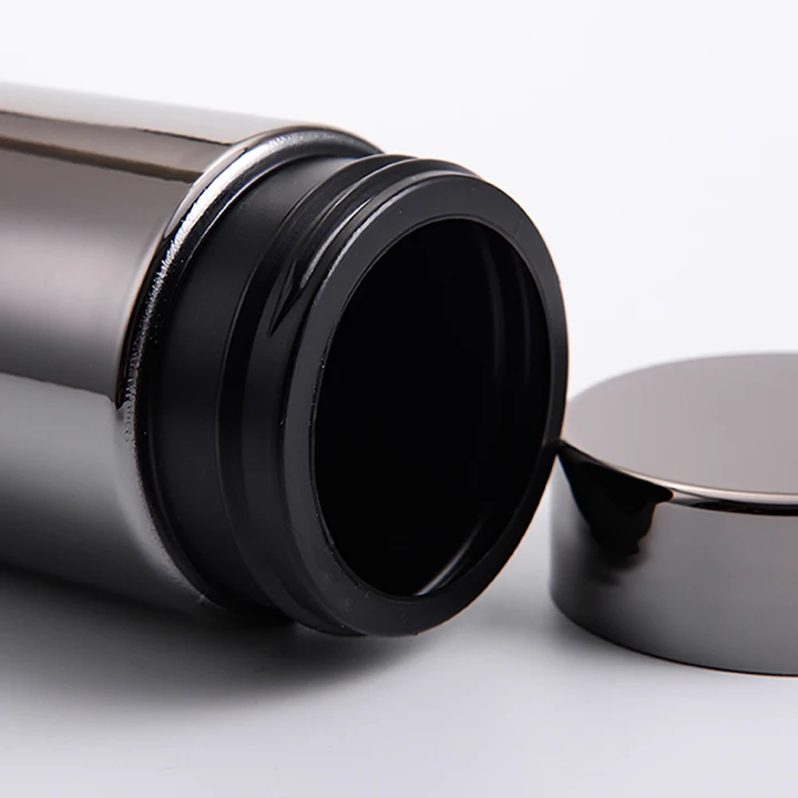 Color hdpe bottle custom hdpe plastic supplements packaging quality pills plastic jar black bottle supplement container