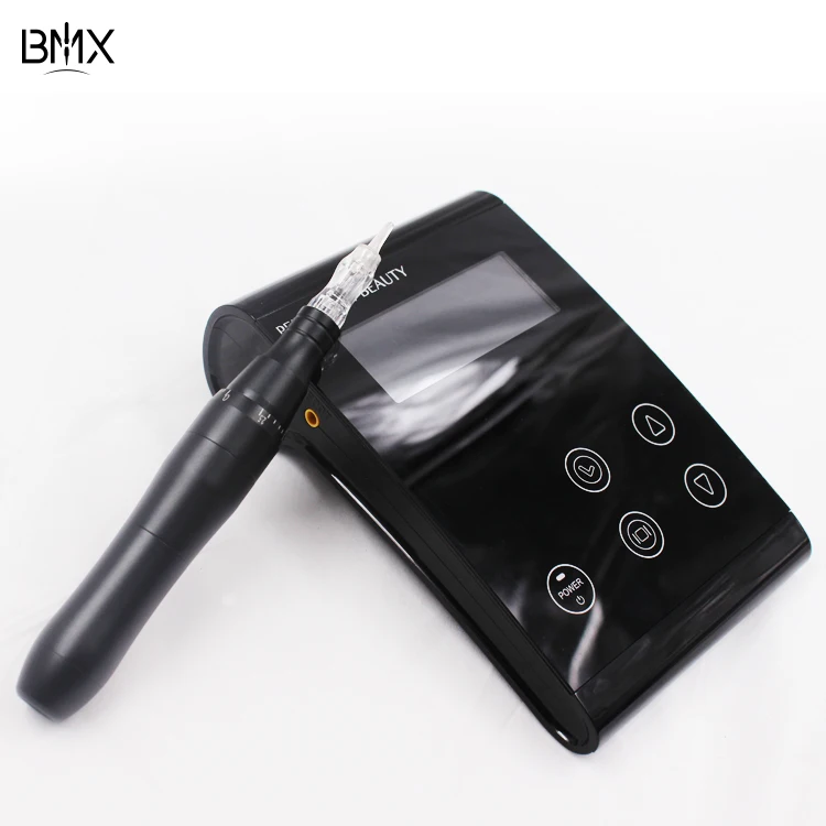 11% скидка Microblading принадлежности BMX P500 цифровой Перманентный макияж машинка для татуировки бровей