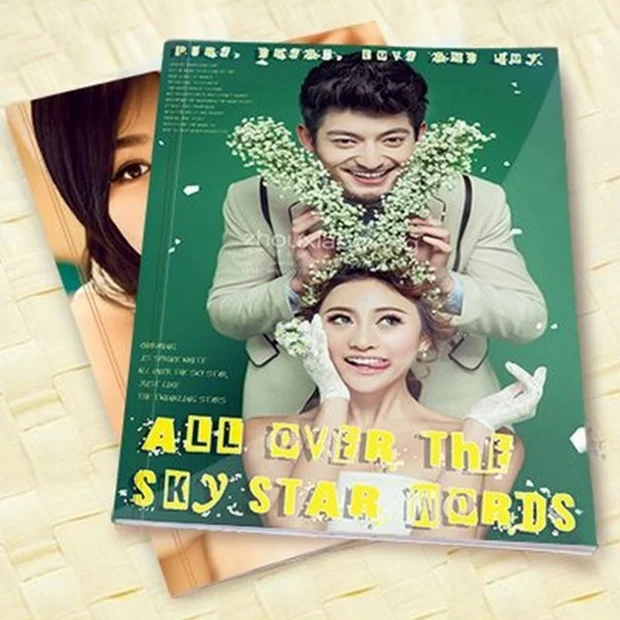 Beautiful Design Thick Paper Glossy A4 Custom Magazine and Coloring Book Printing