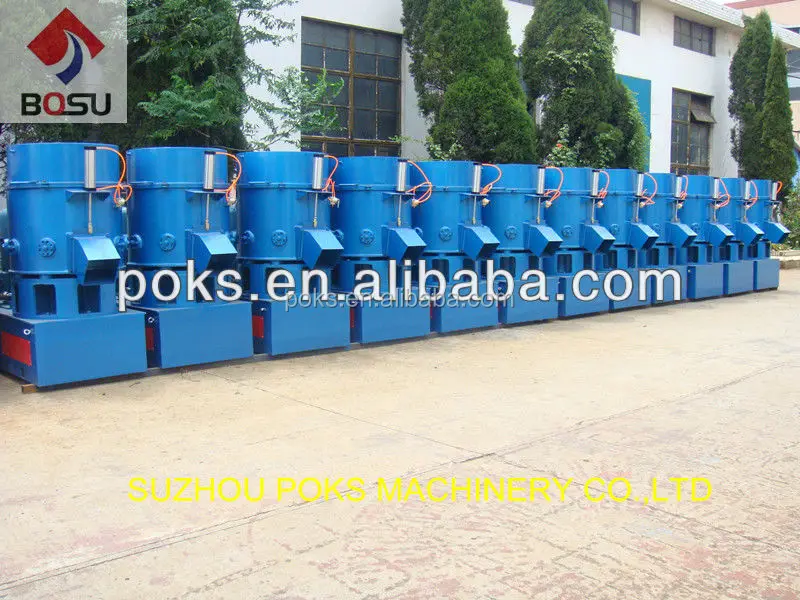 Полипропилен ПЭТ фрильм агломератор дезинфектор машина для уплотнения пластика