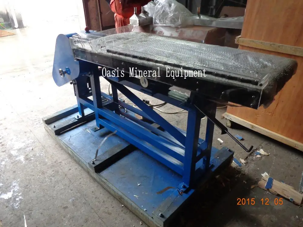 
Laboratory Gold Separating Mining Gold Shaking Table for washing concentrate 