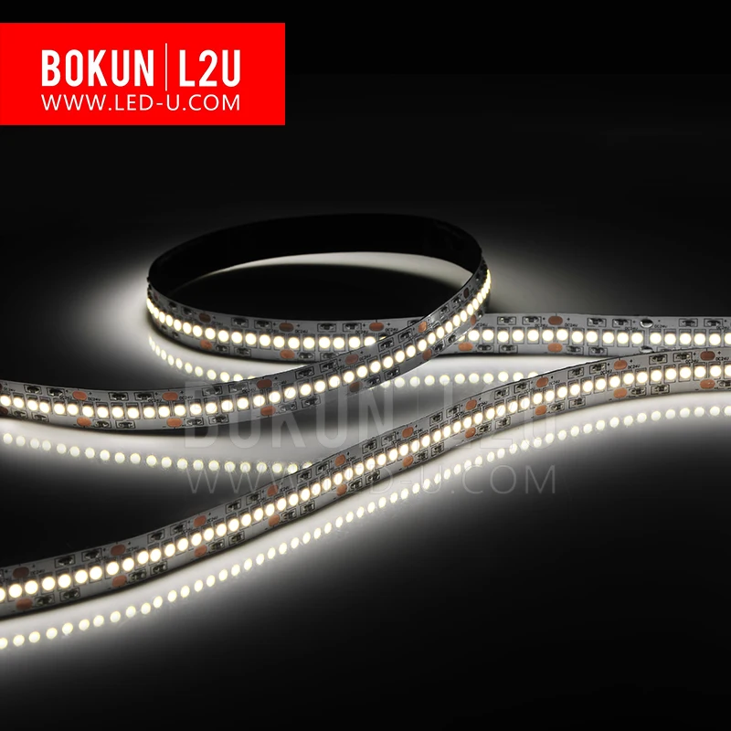 BOKUN High Efficiency LED Strip SMD 2835 240 10mm LED Strip Light Home Hotel Lighting Flexible