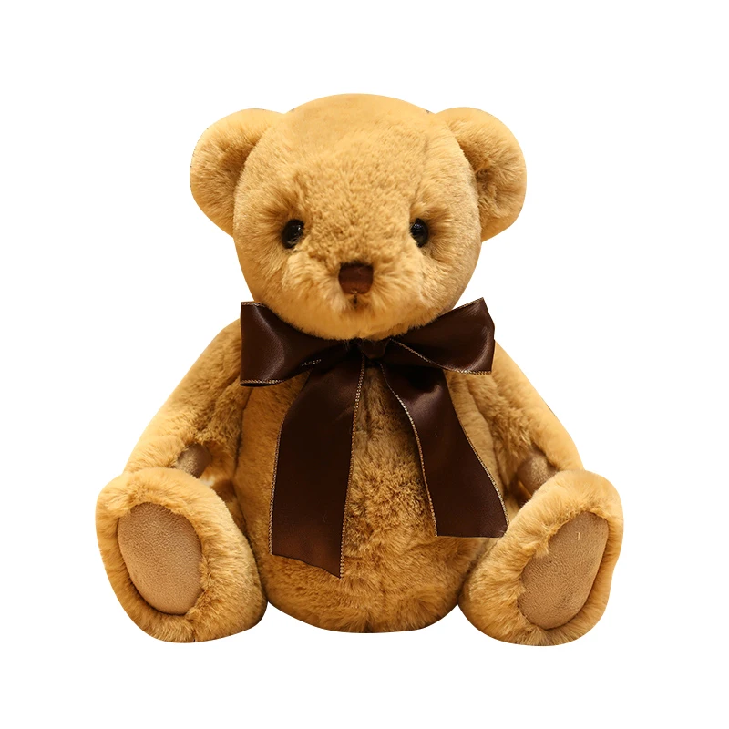 wholesale valentine day gift cute and beautiful plush soft small teddy bear for girls
