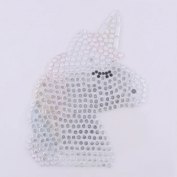 Hot fix design wall crystal diamond bling acrylic stone sticker