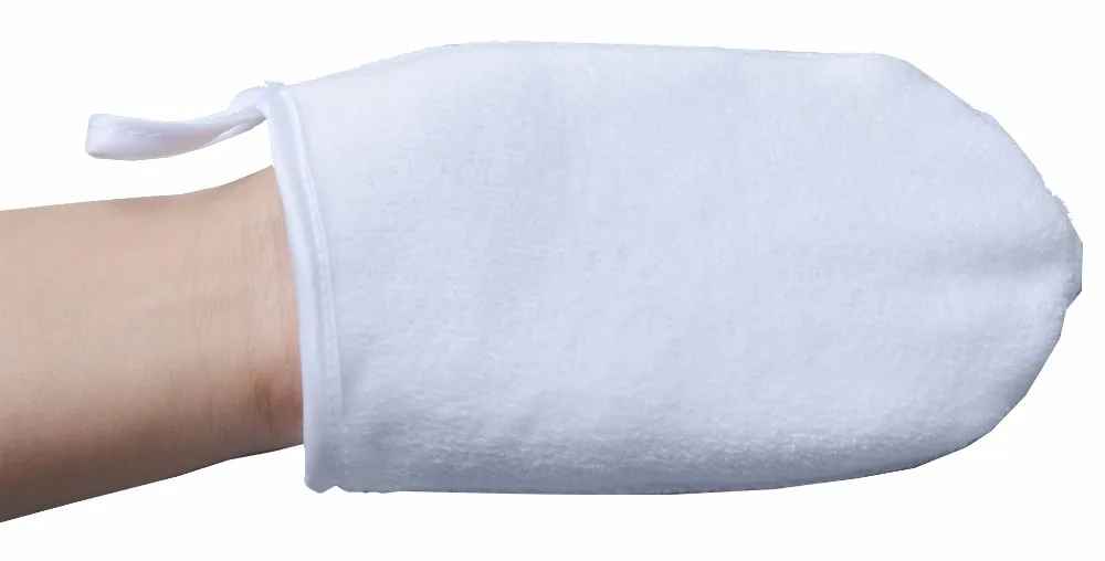Microfiber Face Cleansing Gloves Reusable Facial Cloth Pads Makeup Remover Glove
