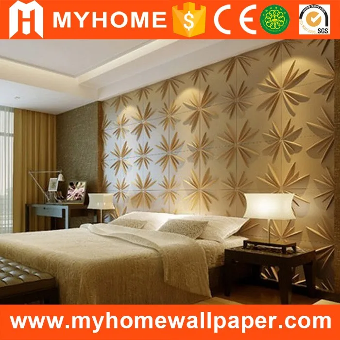 Экологически чистый материал ПВХ 3d интерьер стены декоративные стеновые панели для украшения