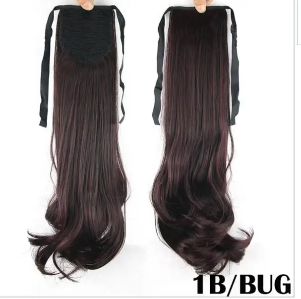 
Wholesale price factory hair extension synthetic hair wigs High temperature fiber Ponytail curly hair 