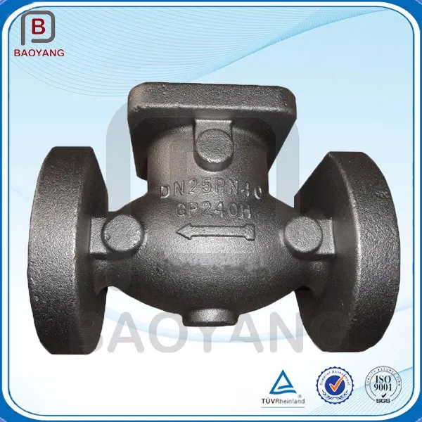 OEM поставщик, литье под давлением для железа и стального корпуса клапана