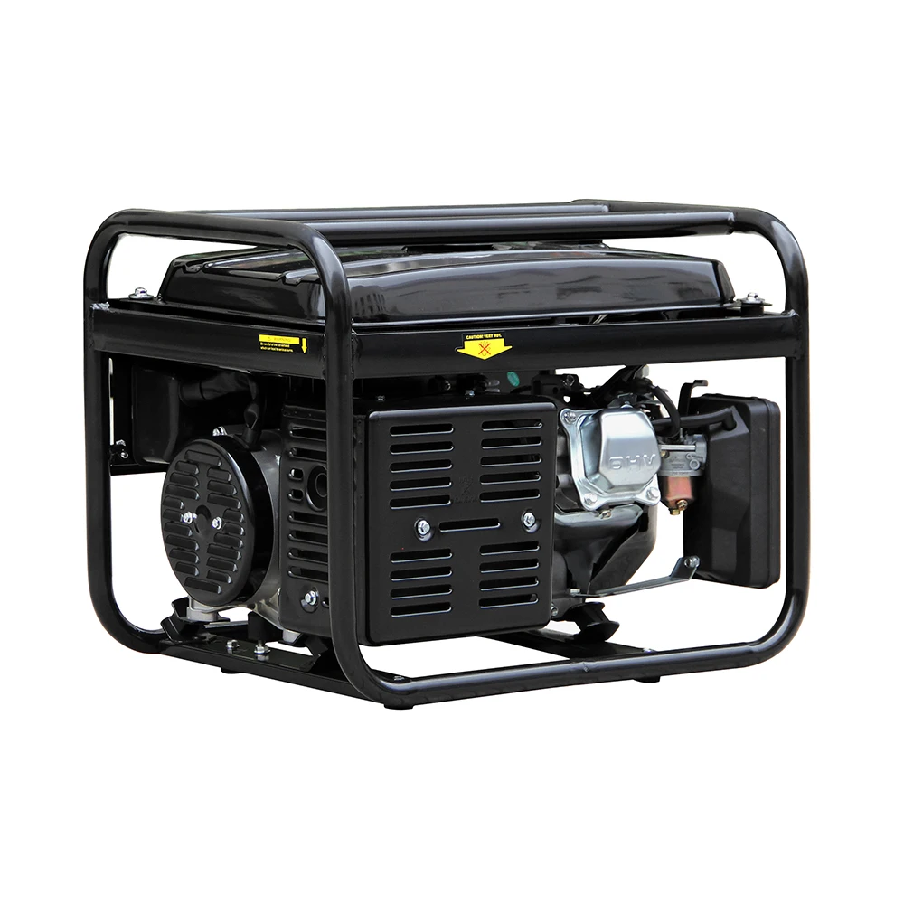 3KVA manual start air cooled petrol generator with british socket
