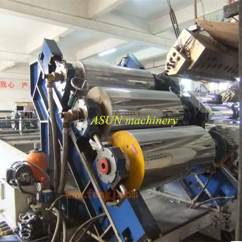Single layer PP PE PET sheet extruder machine