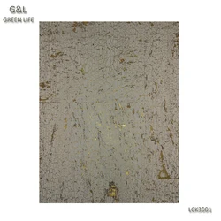 G&L LCK Series Luxury Wall paper Designs Cork Wallpaper
