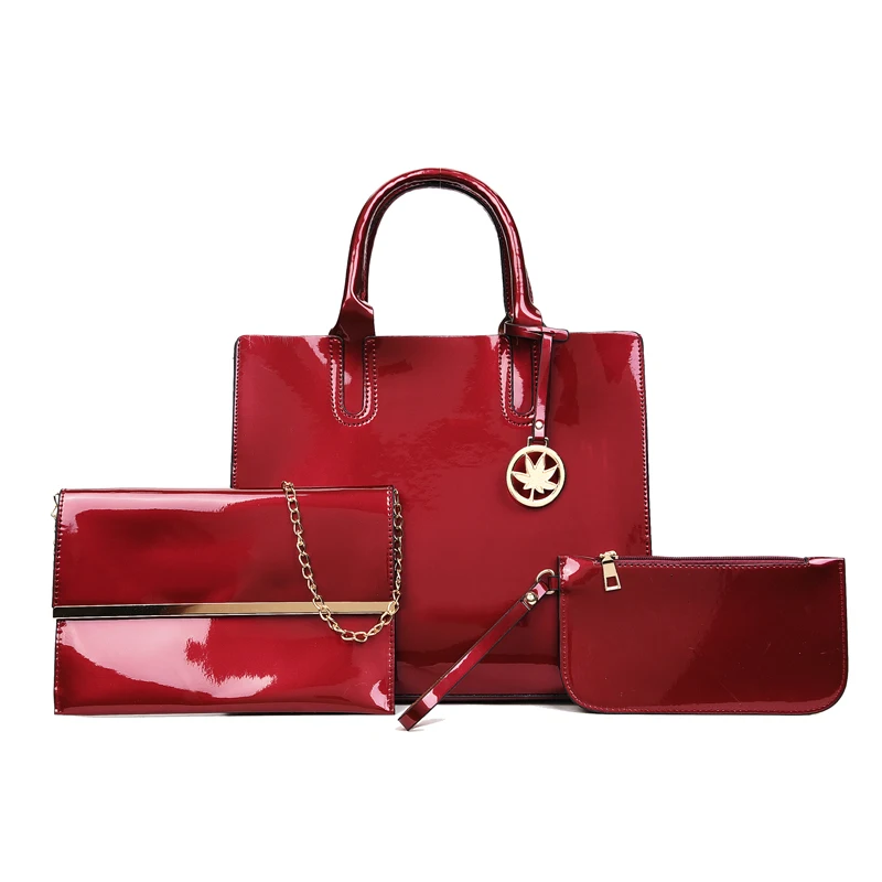 JIANUO Organizer bag women pu bag set italian shoes and bag set