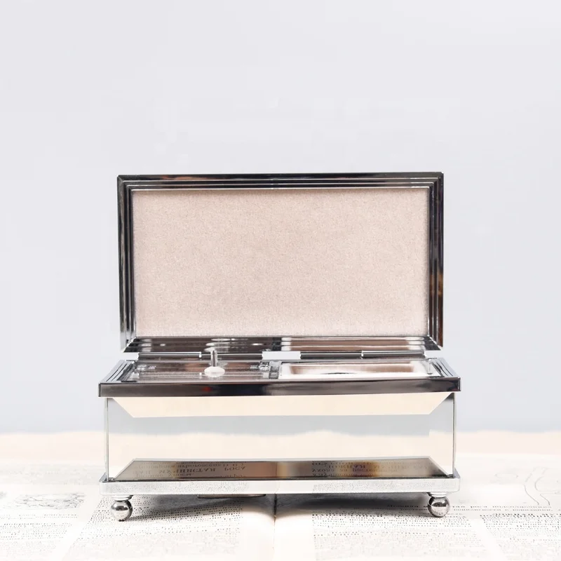 New Rectangle Shape Music Jewelry Box for the Girl