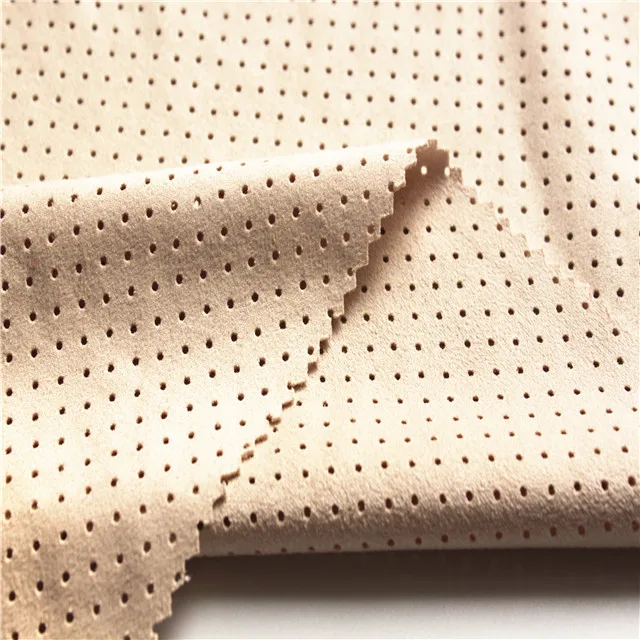 Дешевая оптовая вязаная ткань из замши для платья