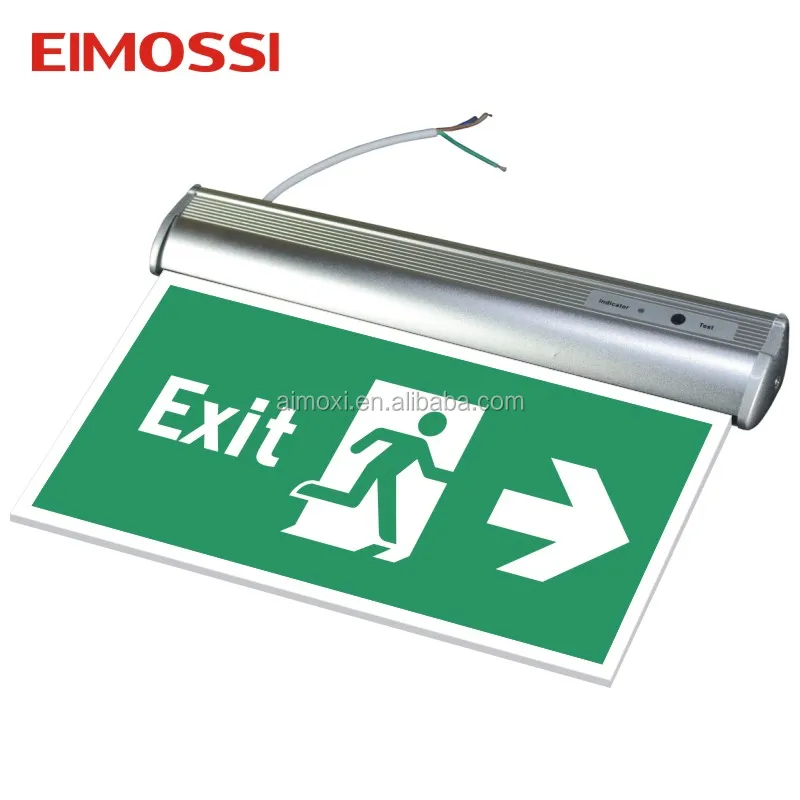 Double Side LED Emergency Exit Sign with CE