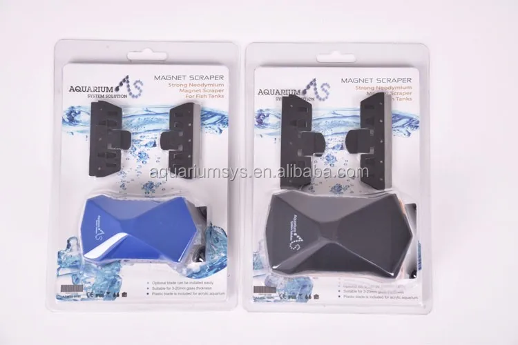 ASMS/S - AS Magnet Scraper Aquarium Cleaner Fish Tank Brush (S/Simple Packing)