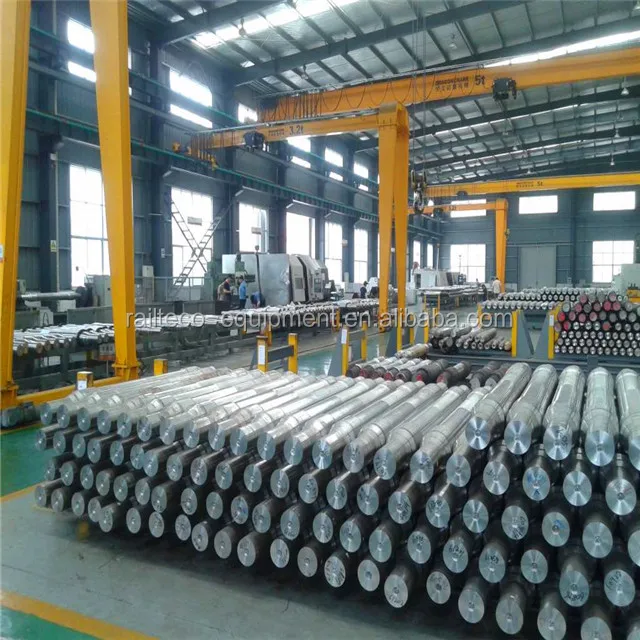 
RAILWAY AXLE - AAR TSI GOST EN - WAGON COACH LOCOMOTIVE USE 