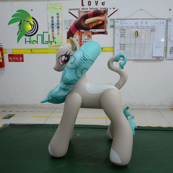 Hongyi Custom Cartoon Toy Lovely Inflatable Horse