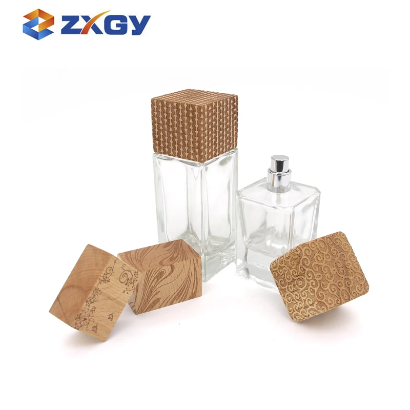 Factory Customized Perfume Bottle Cap Wooden Lid For Sale
