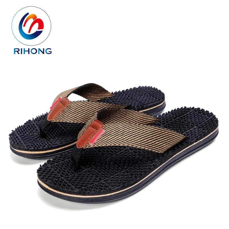 Distribution best selling custom massage men flip flop sandals pictures