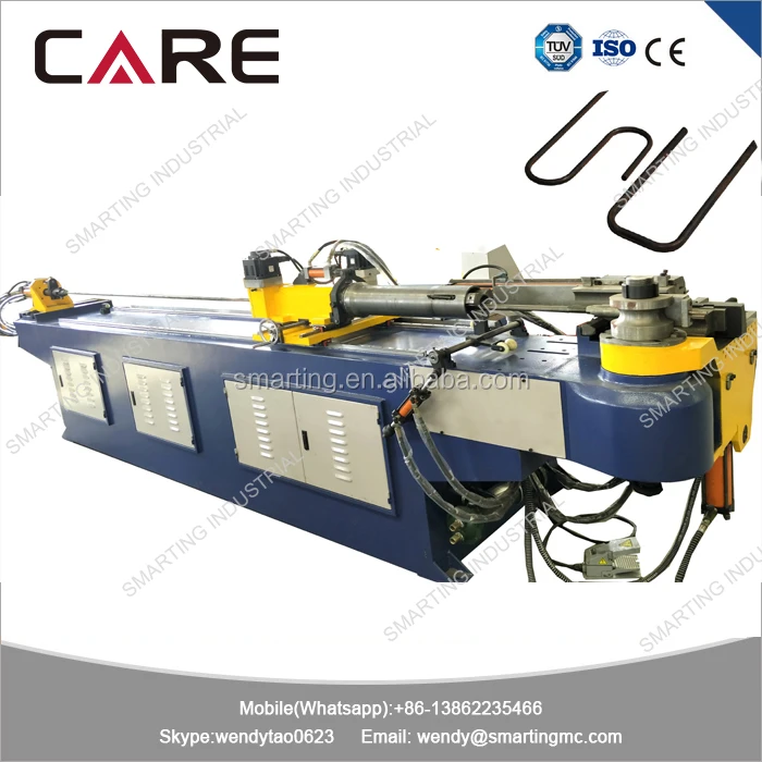 Автоматический Гидравлический трубогибочный станок DW75CNC, трубогибочный станок 3 дюйма