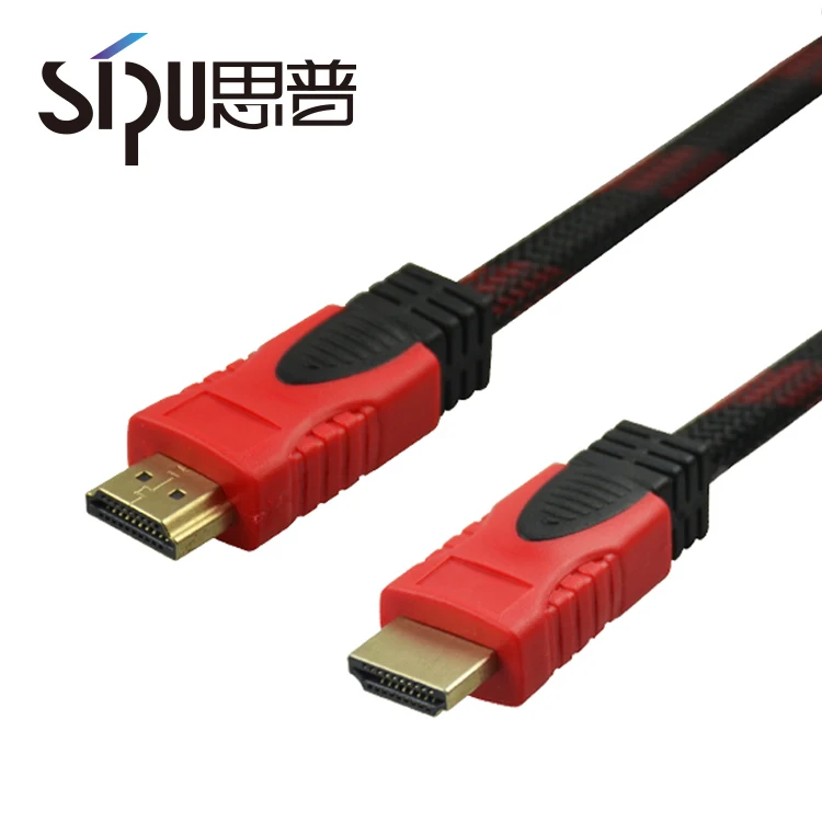 SIPU цинковый сплав 3D кабель hdmi оптом 1 м 2 м 5 м HDMI 4 К с Ethernet позолоченные HDMI 4 К кабель для HDTV ноутбука