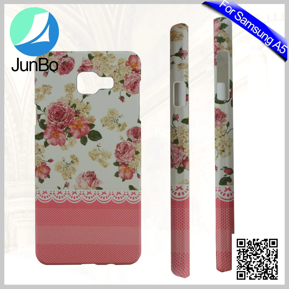 Горячий Продавать Серебристые Жесткий PC Чехол для Samsung A5, Мультфильм Pattern Крышка Чехол для Samsung A5 Мобильный Телефон