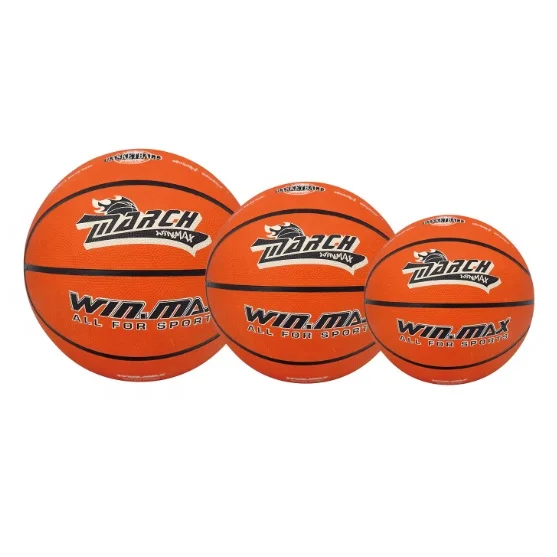 WIN.MAX #7 rubber basketball orange standard size 7