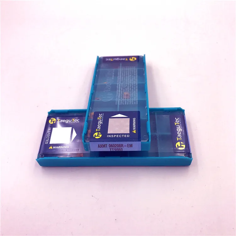 AXMT 060208 R-EM TT9030 TT9080 Taegutc AXMT inserts cnc machine inserts