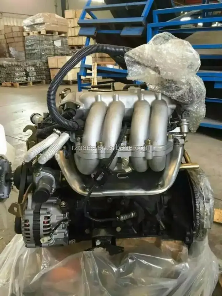 4Y inline wedge shape combustion chamber engine