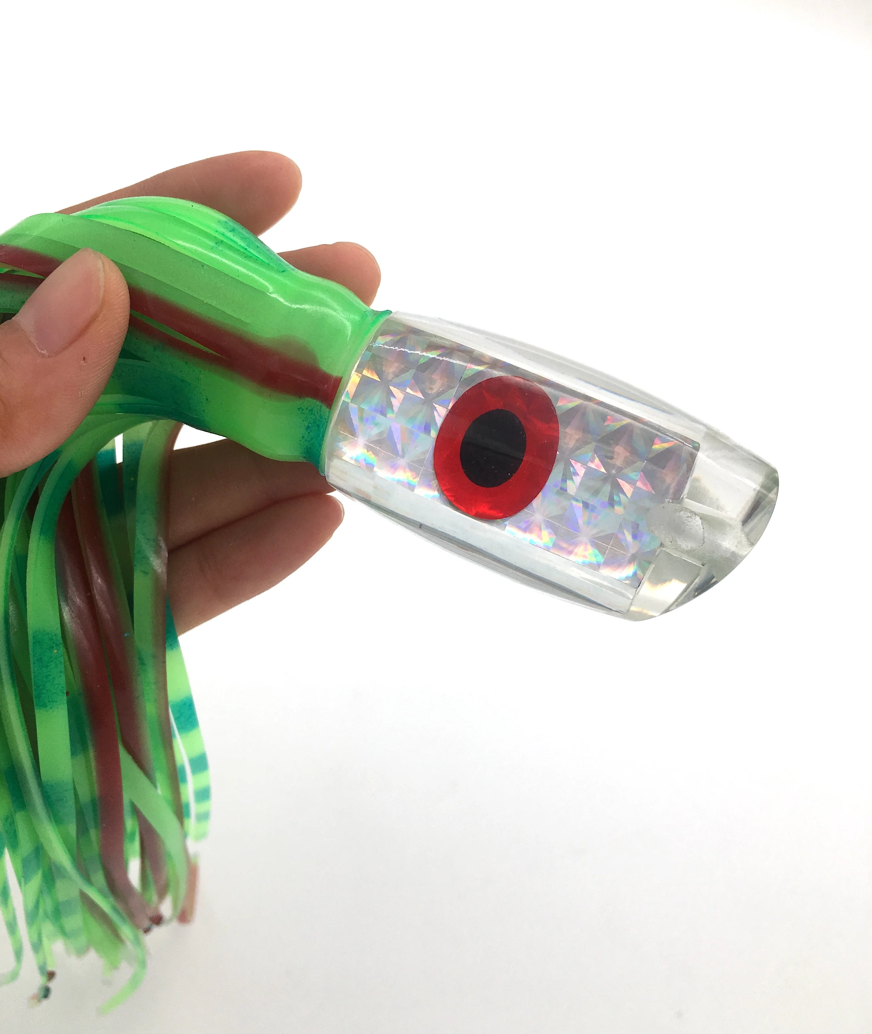 OEM Private Label Resin head octopus skirts trolling fishing lure factory wholesale big game fishing tackle Weiyu