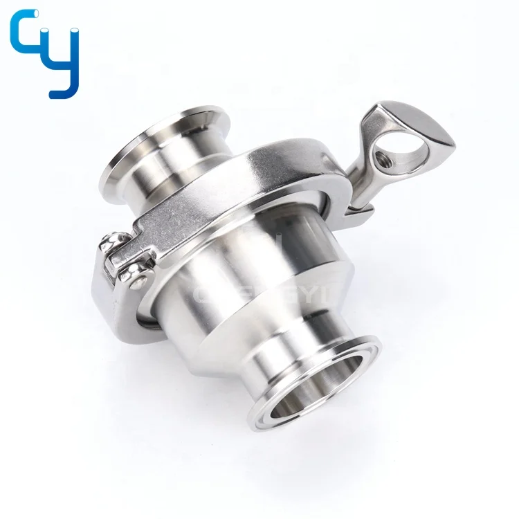 Зажим/сварка/резьба из нержавеющей стали 304 316L санитарный обратный клапан