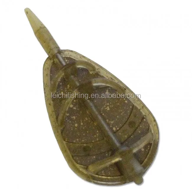 1 x плоский Фидер для ловли карпа в леске