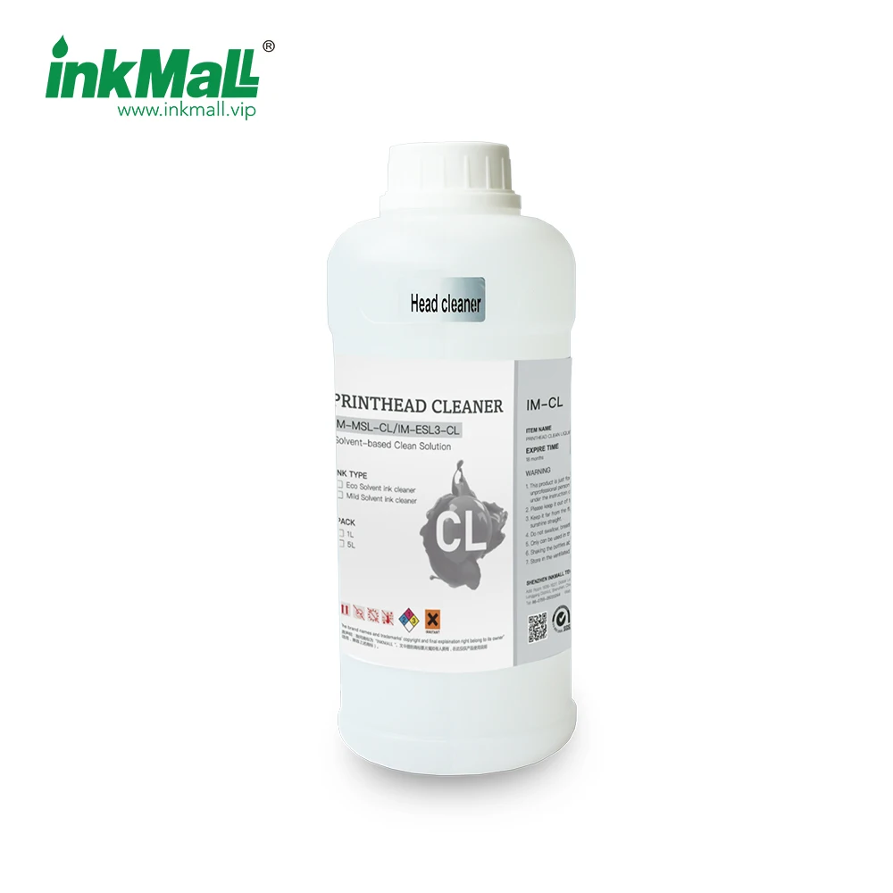 DX5 DX7 head eco solvent ink cleaner ink solution