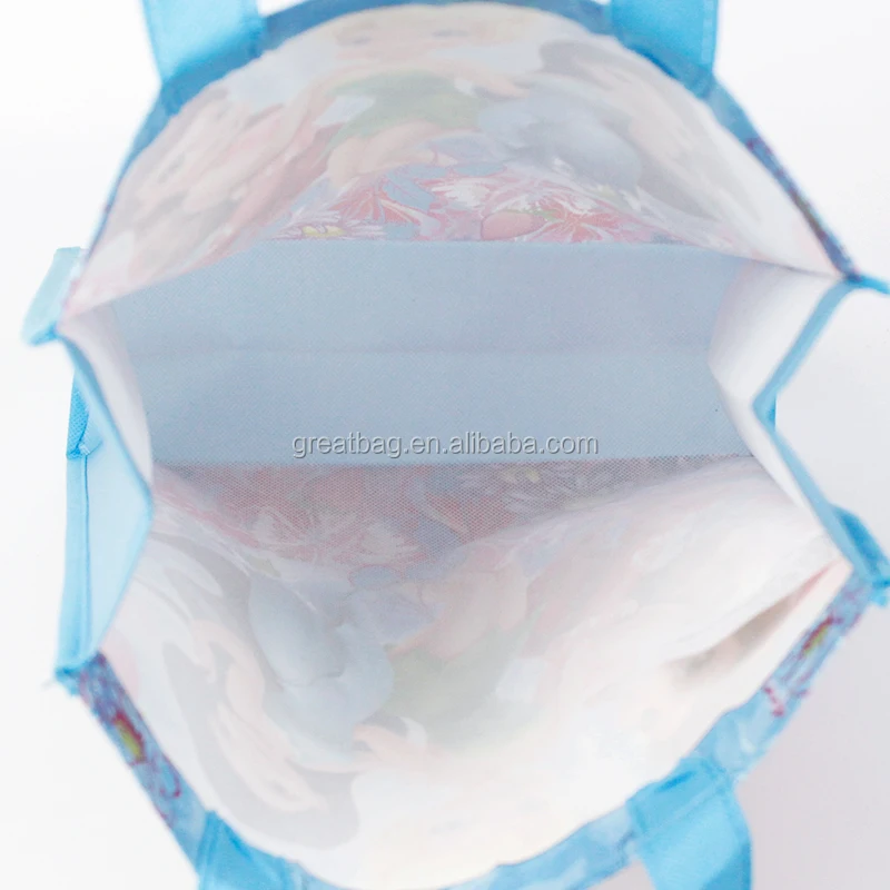 Eco-friendly Customized High Quality Gift Bag PP Non Woven Shopping Bag for kids