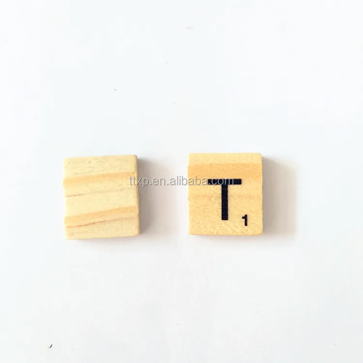 NEW Scrabble Letters - Wood Pieces - Great for Crafts, Pendants, Spelling