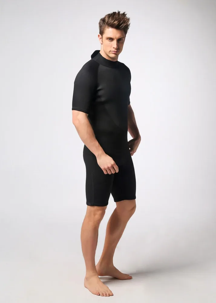 neoprene fabric swimming wetsuit surfing shortie wetsuit
