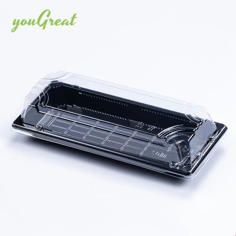 Wholesale Disposable Sushi Container Transparent Plastic Take Away