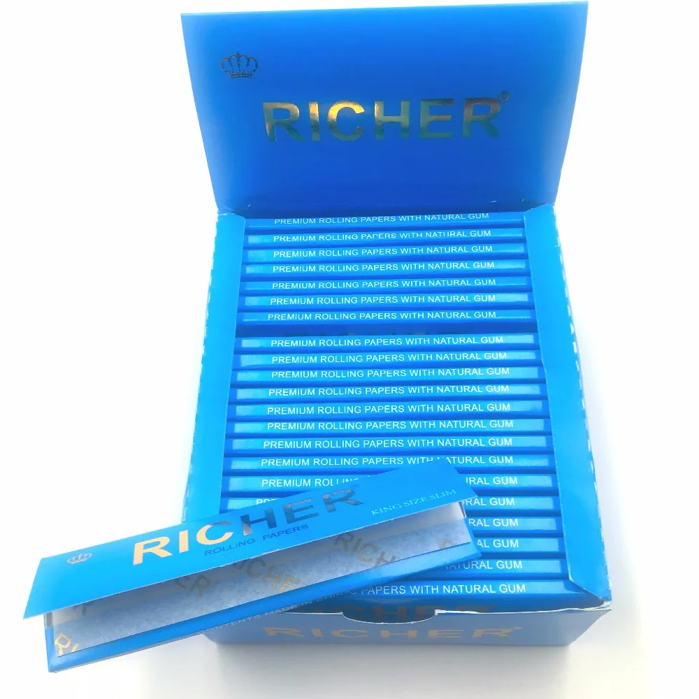 Cigarette Rolling Paper foil gold package